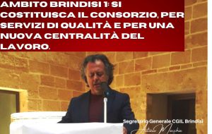 Servizi Sociali, Macchia (Cgil): “si costituisca il Consorzio, per servizi di qualità e per una nuova centralità del lavoro”