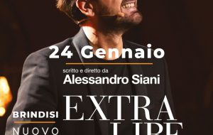 Alessandro Siani a Gennaio 2023 torna al Verdi di Brindisi con “Extra libertà Live Tour”