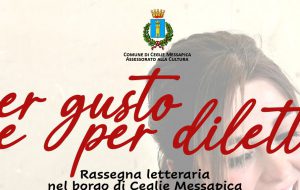 Per gusto e per diletto: dal 9 Luglio Ceglie Messapica ospita una rassegna letteraria per tutti i palati