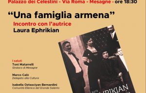 Una famiglia armena: stasera nell’Atrio del Comune di Mesagne la presentazione del libro di Laura Ephrikian