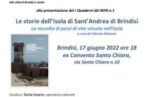 Le storie dell’isola di Sant’Andrea: stasera si presenta la pubblicazione