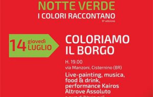 Nuove tappe della “Notte Verde” di Cisternino