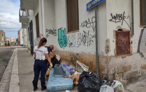 Abbandono rifiuti: avviato un controllo serrato della città
