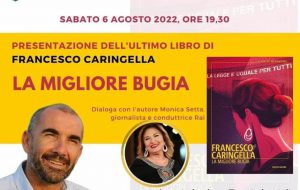 Il magistrato Francesco Caringella presenta a Carovigno il suo nuovo libro “La migliore bugia”