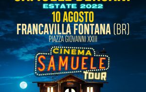 Mercoledì 10 agosto Samuele Bersani in concerto a Francavilla Fontana