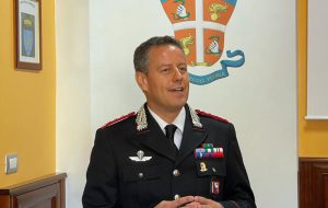 Il Colonnello Leonardo Acquaro saluta la città di Brindisi