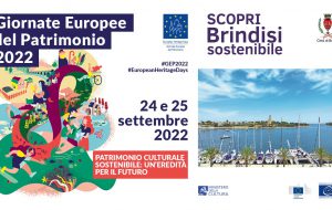 Giornate Europee del Patrimonio: a Brindisi monumenti aperti sino a mezzanotte e iniziative culturali sostenibili