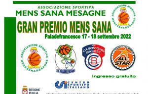 Tutto pronto per il Gran Premio Mens Sana