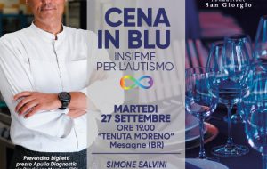 Happy Casa Basket Brindisi parteciperà alla “Cena in Blu – insieme per l’Autismo”