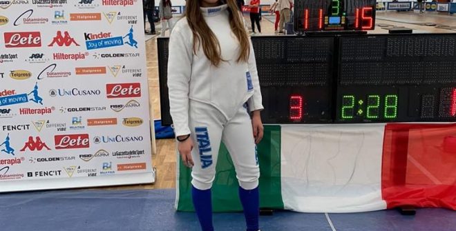 Le Lame azzurre “Maestri Zumbo” in evidenza alla prima prova nazionale assoluti