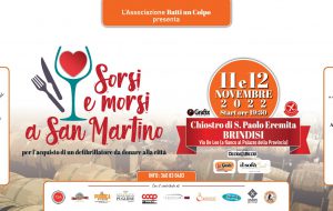 Sorsi e Morsi a San Martino: l’11 e 12 novembre nel Chiostro di San Paolo un evento benefico per l’acquisto di un defibrillatore
