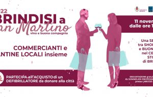 Stasera “Brindisi a San Martino”: shopping, buon vino, cultura e solidarietà per le vie del centro