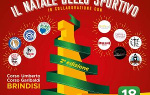 Il Natale dello Sportivo: domenica mattina lo Sport “invade” il centro di Brindisi