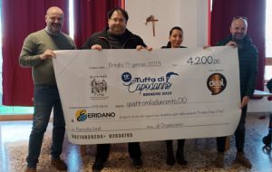 Tuffo di Capodanno: oltre 4mila euro al progetto ”Eridano Dopo di Noi”