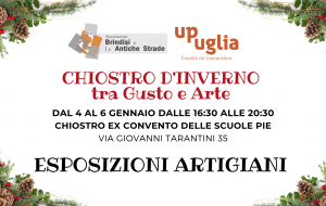 Brindisi e le Antiche Strade: da domani gli stand degli artigiani alle Scuole Pie