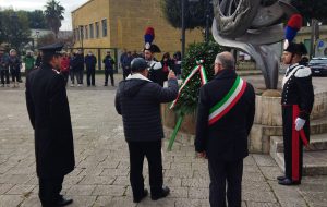 Una cerimonia per ricordare il Carabiniere  Cosimo Luigi Miccoli, Medaglia d’Oro al Valor Militare