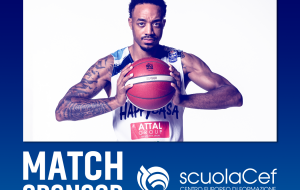 “Scuola Cef” match sponsor Happy Casa Brindisi-Unahotels Reggio Emilia