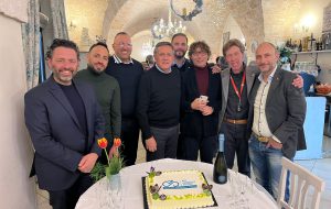 Passerella di gran successo per il ciclismo pugliese con i suoi campioni al Castello Imperiali di Francavilla Fontana