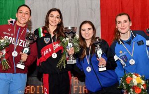 Miriana Morciano conquista il podio agli assoluti di spada a Montesilvano