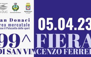 Mercoledì 5 aprile a San Donaci torna la Fiera di San Vincenzo Ferrer