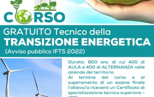 ECIPA-CNA promuove il corso IFTS per TECNICO DELLA TRANSIZIONE ENERGETICA: domande entro il 31 maggio 2023