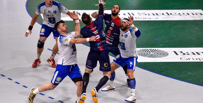 Pallamano: Raimond Sassari – Sidea Group Junior Fasano 34-32.
