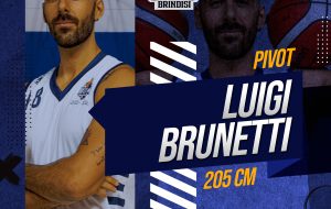 Centimetri ed esperienza per la Brain Dinamo Brindisi: Luigi Brunetti è il nuovo pivot