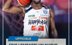 Happy Casa Brindisi: arriva l’ala Eric Lombardi