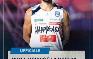 Jamel Morris è la nuova guardia della Happy Casa Brindisi