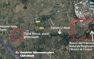 Compensazioni SNAM? No, disastro ambientale sulle falde di Tuturano