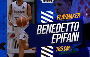 Benedetto Epifani con la Brain Dinamo Brindisi anche nella prossima stagione