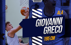 Giovanni Greco vestirà ancora la maglia della Brain Dinamo Brindisi