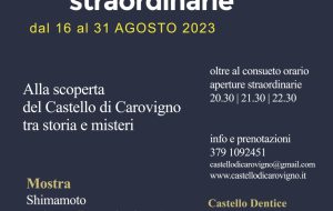 Il Castello di Carovigno aperto sino a mezzanotte