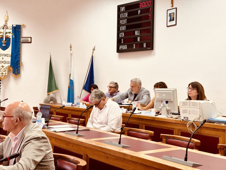 Consiglio Provinciale di Brindisi: approvati tutti i punti all’ordine del giorno