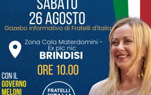 Fratelli d’Italia in piazza per comunicare i risultati del Governo Meloni