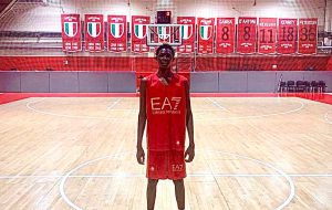 Il 14enne Narcisse Babingila dall’Aurora Brindisi all’Olimpia Milano