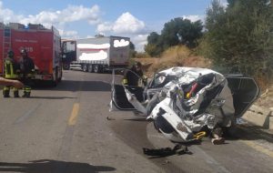 Tragedia sulla Ss 379 Brindisi-Bari: due morti e un ferito in grave condizione