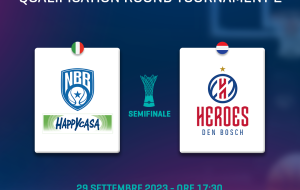 Brindisi-Den Bosch: in palio un posto in finale nel QR BCL. Corbani: “Motivati, sereni e compatti”
