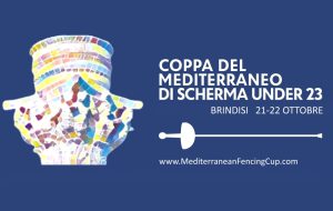Tutto pronto a Brindisi per la Coppa del Mediterraneo di Scherma U23. Venerdì la presentazione