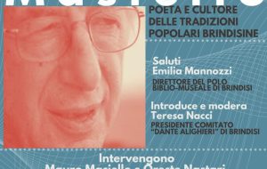 Lunedì 23 ottobre al Mapri il convegno “Ennio Masiello. Poeta e cultore delle tradizioni popolari brindisine”