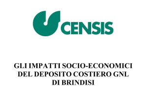 Rapporto Censis: L’impatto economico e occupazionale del deposito costiero di Gnl nel Porto di Brindisi