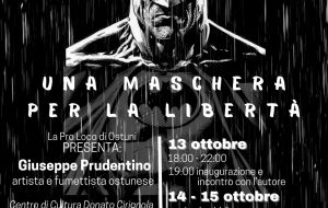 Oggi si inaugura ad Ostuni la mostra di fumetti “Una Maschera per la libertà”
