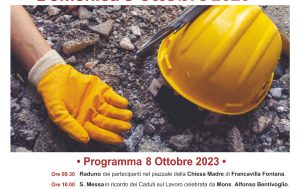 Il Comune di Francavilla per la Giornata nazionale per le vittime degli incidenti sul lavoro
