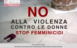 Violenza sulle donne, la Asl si illumina di rosso