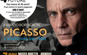 Martedì 7 al MaPRI lo spettacolo teatrale “Picasso. L’inventore del ‘900”