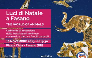 Luci di Natale a Fasano: sabato 18 novembre la cerimonia di accensione delle luminarie natalizie