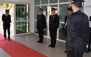 Il Comandante della Legione Carabinieri “Puglia” Del Monaco visita la Compagnia di San Vito dei Normanni.