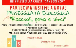 Sabato 2 dicembre giornata ecologica nel quartiere San Lorenzo