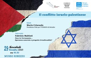 Mercoledi 29 a Brindisi conferenza sul conflitto israelo-palestinese