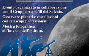 Mercoledì 13 “La notte degli astrofili” all’ITET “Carnaro-Marconi-Flacco-Belluzzi”